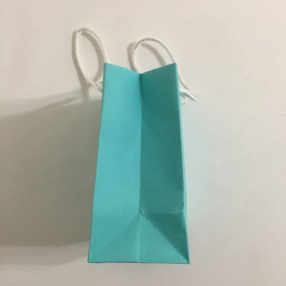 Tiffany & Co Mini Paper Gift Bag 6" x 5" x 3" NEW! - Picture 8 of 14